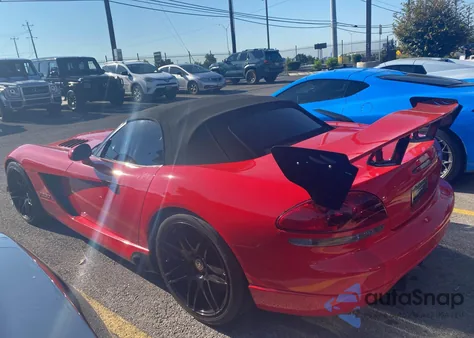 2003 Dodge Viper Srt-10 z USA, uszkodzony, nr VIN 1B3JR65Z63V501617